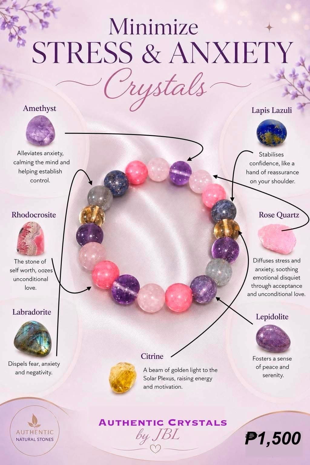 Minimize Stress & Anxiety Crystals - Image 1