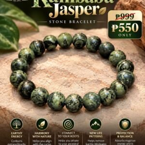 Kambaba Jasper stone bracelet by Authentic Stones by JBL