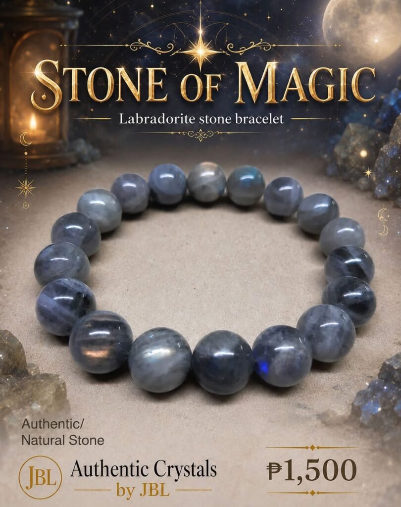 Labradorite stone bracelet by Authentic Stones by JBL